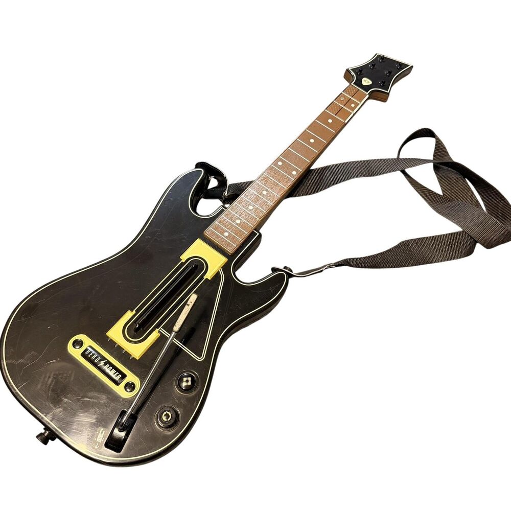 Activision Guitar Hero Live Wireless Guitar Controller Black Tested Works